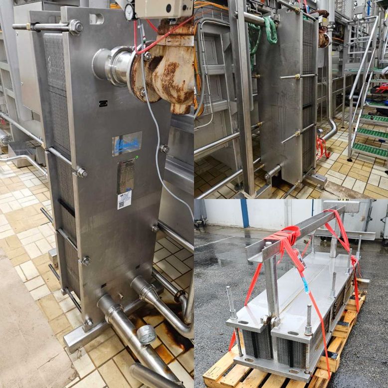 Пластинчатые теплообменники для пищевой промышленности от Sigma Api Schmidt